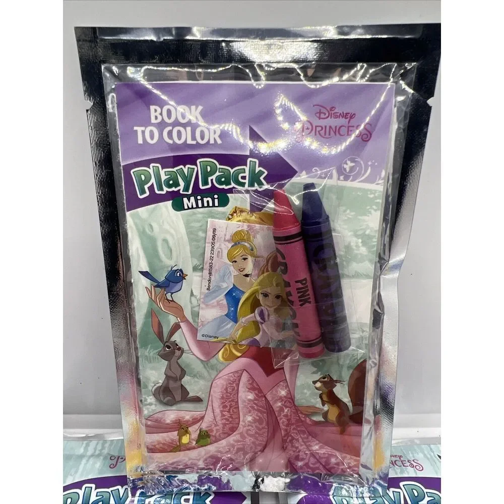 Disney Princess Mini Play Packs Set of 8 Party Favors,‎ Valentines, Stocking